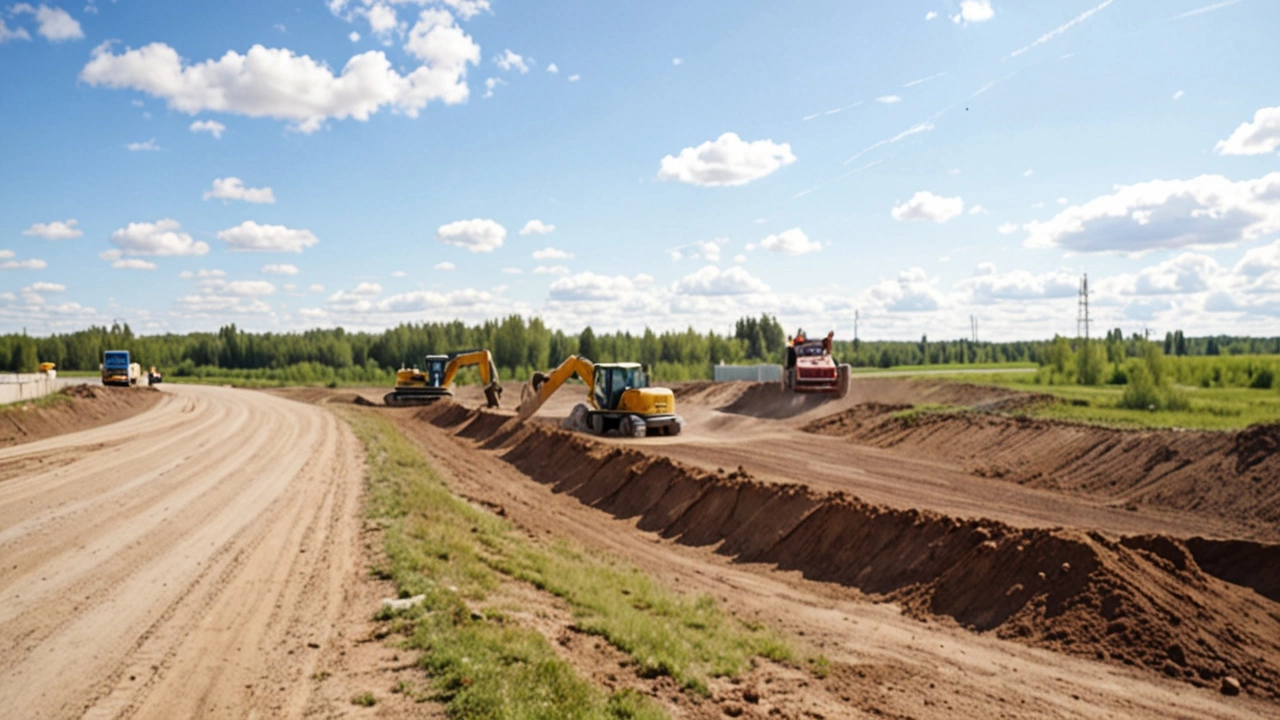 Строительство новой дороги на улицах Вологды: проект стоимостью 70 млн рублей
